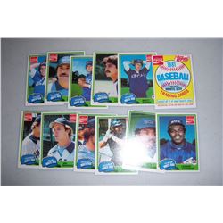 1981 Topps Coca Cola Baseball Chicago White Sox Team set