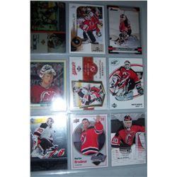 Lot of 9 Martin Brodeur Hockey cards