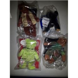 Lot of Mcdonalds Stuffed Toys Beanie Country Bears