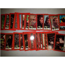 Robin Hood Prince Of Thieves Trading cards Complete Set