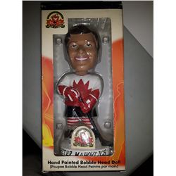 Peter Mahovlich Hand Painted Team Canada 1972 Bobble Head