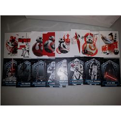 Lot of 2 Star Wars Insert Sets