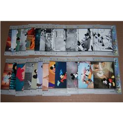 Disney Treasures Mickey Mouse Filmography cards lot of 25