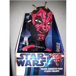 Star Wars Talking Character plush Darth Maul