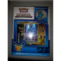 Pokemon Mythical Collection box with Manaphy pin