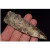 Image 2 : 4 1/4" Early Archaic Beveled Lance, Missouri, Found by
