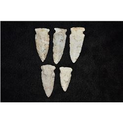 Grouping of Side Notch Points, All Found on Same Site