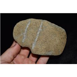 4 1/2" 3/4 Groove Axe, Henry Co, Iowa, Worn Holland, Ex