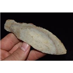 4 5/8" Turkey Tail Style Point, Mozarkite, Ex Dr.