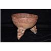 Image 2 : 5 7/8" D Mayan Painted Vessel, Tri Rattle Legs, Good