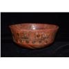 Image 2 : 8 1/2" D Mayan Painted Vessel, Painted Interior &