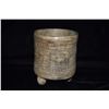 Image 3 : 5 1/2" Tall Mayan Tri Leg Vessel, Outstanding Carved