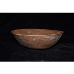 8" D Mayan Bowl, Solid, Pre Columbian, Ex Herb Mangold