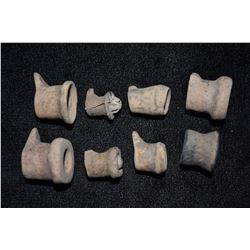 Grouping of Mayan Pottery Beads, Pre Columbian, Ex Herb