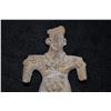Image 3 : 4 1/4" Tall Pottery Human Effigy, Pre Columbian, Ex