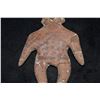 Image 4 : 6 3/4" Tall Pottery Human Effigy, Painted, Pre
