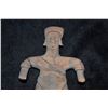 Image 3 : 6 3/8" Tall Pottery Human Effigy, Painted, Pre