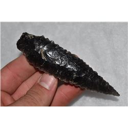 4 1/4" Cascade Shouldered, Motley COA, Santa Barbara