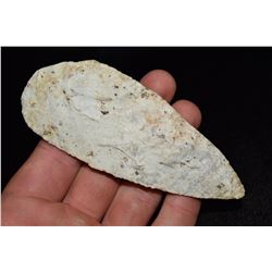 4 1/2" Cobbs Knife, Adams Co, Illinois, Rx Kenneth