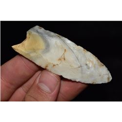 3 1/8" Colorful Fluted Clovis, Henderson Co, Illinois