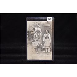Early Native American Postcard 1927