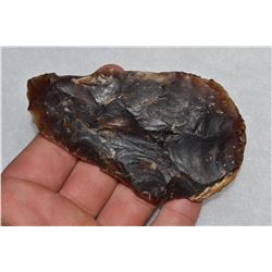 4 1/8" Knife River Flint Hopewell North Blade, Ex Dr.