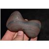 Image 2 : 3 3/8" Bowtie Bannerstone, Beautiful Red Banded Slate,