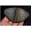 Image 1 : 4 3/16" Winged Bannerstone, Green Slate, Ex Dr. Nuckles