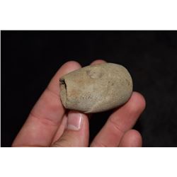 2" Vase Pipe, Sandstone, Ex Dr. Nuckles Collection, Dr