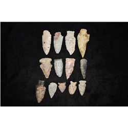 Lot of Creek Found Arrowheads, FB Jeff Gower, NE