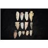 Image 1 : Lot of Creek Found Arrowheads, FB Jeff Gower, NE