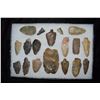 Image 1 : Lot of Approximately 18 Arrowheads, Central Kentucky