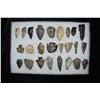Image 1 : Lot of Approximately 25 Arrowheads, Central Kentucky