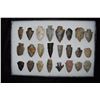 Image 1 : Lot of Approximately 24 Arrowheads, Central Kentucky