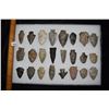Image 6 : Lot of Approximately 24 Arrowheads, Central Kentucky
