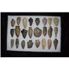 Image 1 : Lot of Approximately 24 Arrowheads, Central Kentucky