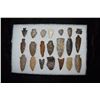 Image 1 : Lot of Approximately 21 Arrowheads, Central Kentucky