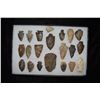 Image 1 : Lot of Approximately 21 Arrowheads, Central Kentucky