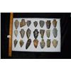 Image 6 : Lot of Approximately 21 Arrowheads, Central Kentucky