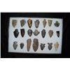 Image 1 : Lot of Approximately 21 Arrowheads, Central Kentucky