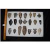 Image 6 : Lot of Approximately 21 Arrowheads, Central Kentucky