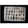 Image 1 : Lot of Approximately 32 Arrowheads, Central Kentucky