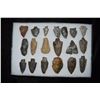 Image 1 : Lot of Approximately 19 Arrowheads, Central Kentucky