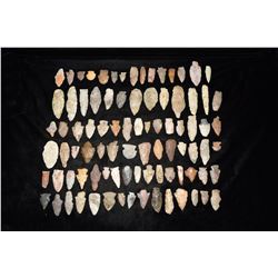 Lot of Arrowheads, FB Steve Hinkle, Adams Co, Illinois