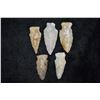 Image 1 : Lot of 5 Arrowheads, Central Missouri, Deconsessioned