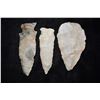 Image 2 : Lot of 3 Archaic Points, Central Missouri,