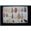 Image 1 : Lot of 24 Arrowheads, Central Missouri, Deconsessioned