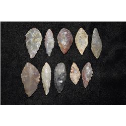 Lot of Neolithic African Arrowheads