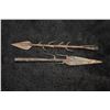 Image 1 : Lot of African Metal Spear Points 1800s