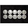 Image 1 : Lot of 10 Indian Head Buffalo Nickels